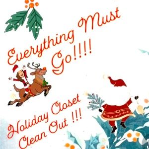🎄HOLIDAY CLOSET CLEAR OUT!! 🎄